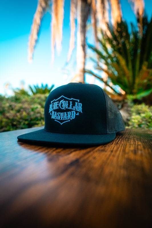 Blue Collar Bastard Flat Bill