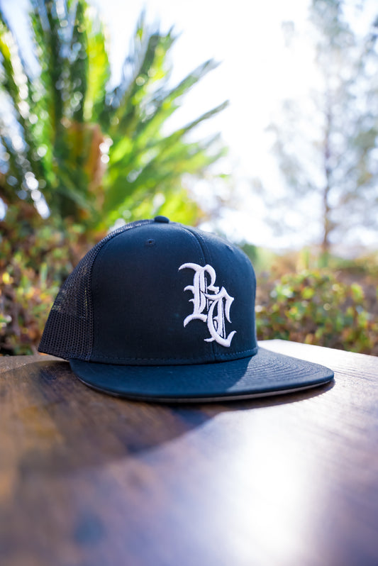 The Jawbreaker (Black Flat Bill)