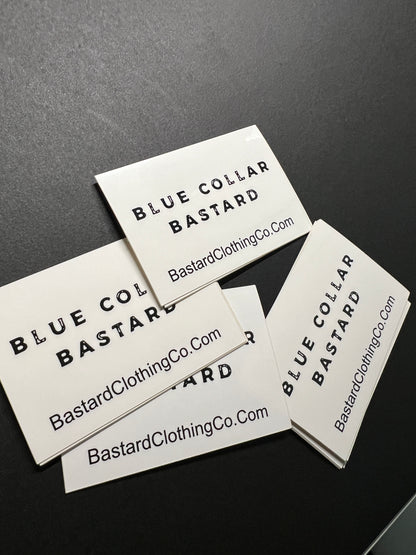 BLUE COLLAR BASTARD STICKERS