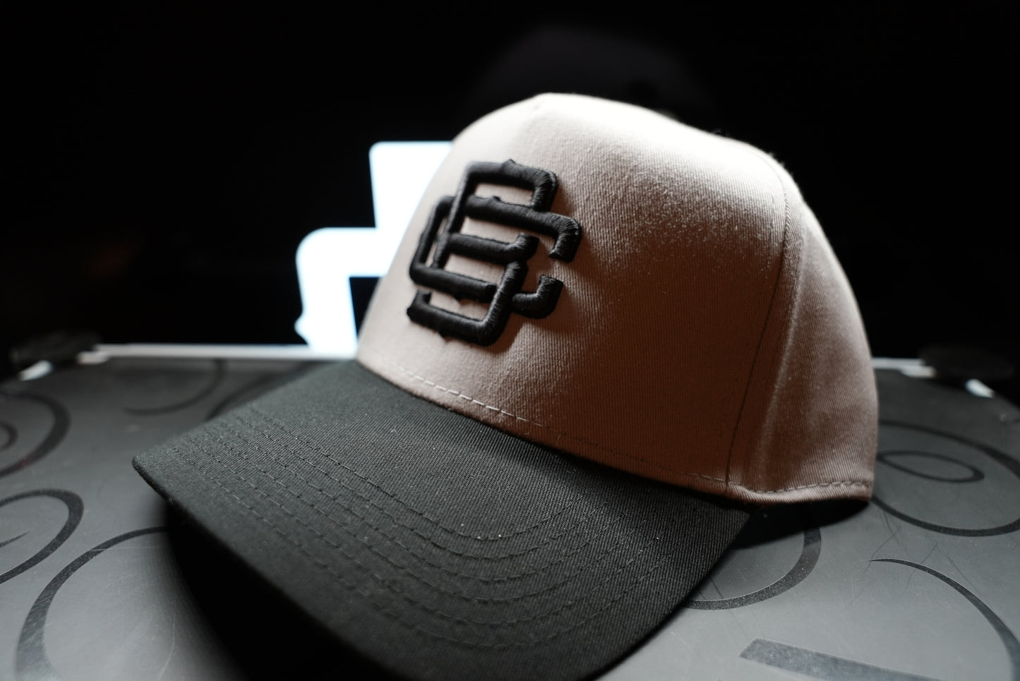 BC Logo Light Grey w/ Black Curved Bill