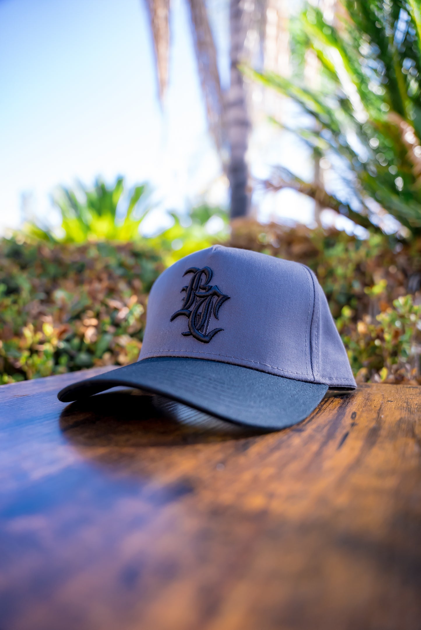 The Jawbreaker (Charcoal Grey W/ Black Stitch Curved Bill)