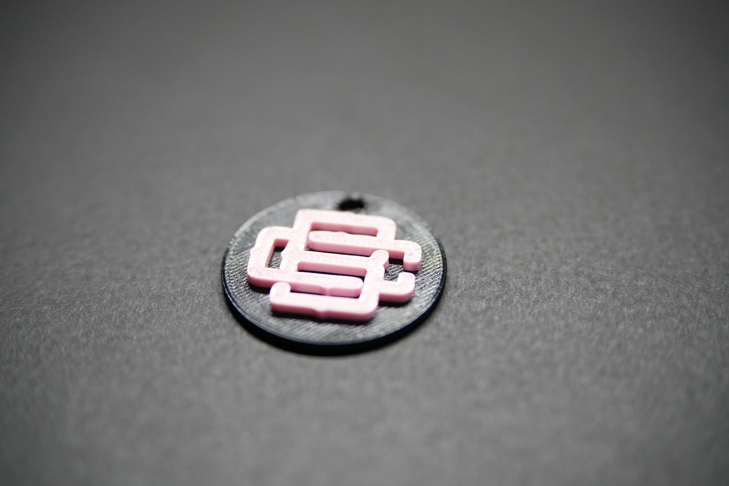 BastardClothingCo. Black & Pink Keychains