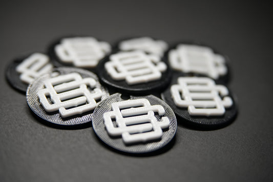 BastardClothingCo. Key chains Black/White