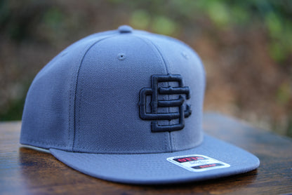 BC Logo All Dark Grey Flat Bill