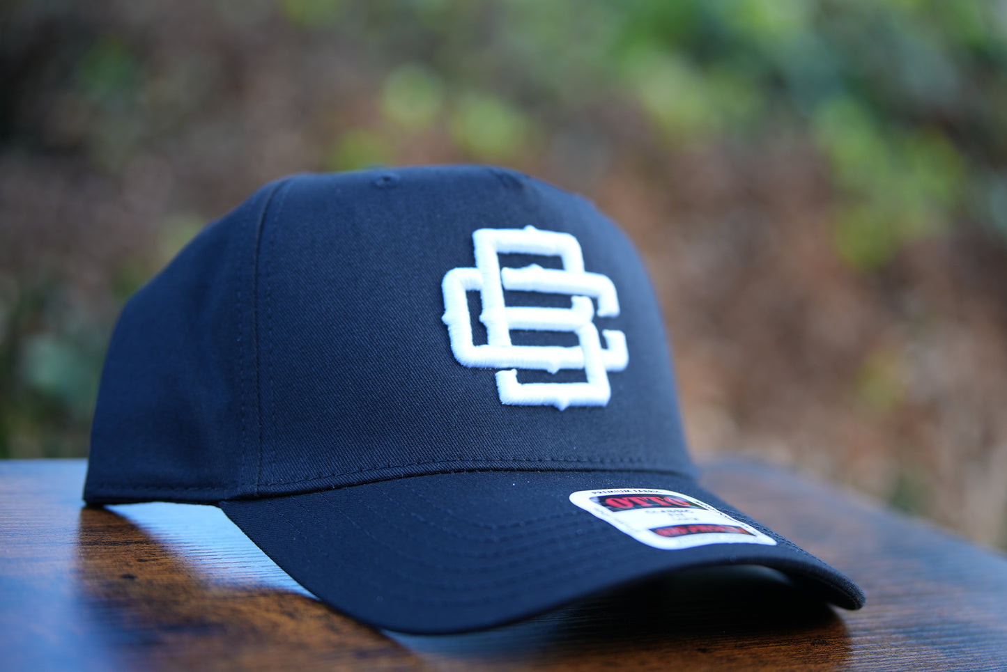 BC Logo Black Curved Bill