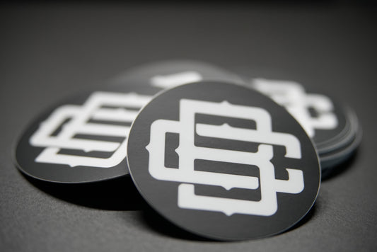 New Bastard Logo Stickers