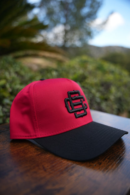 BC Logo Red w/Black Curved Bill