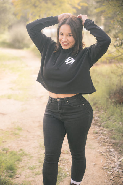 Bastard Beauties Crop Hoodie