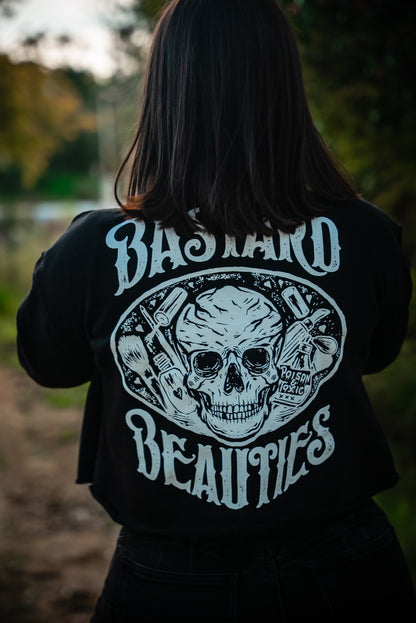 Bastard Beauties Crop Hoodie