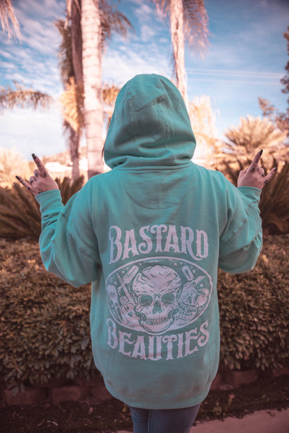 Bastard Beauties Hoodie (Teal)