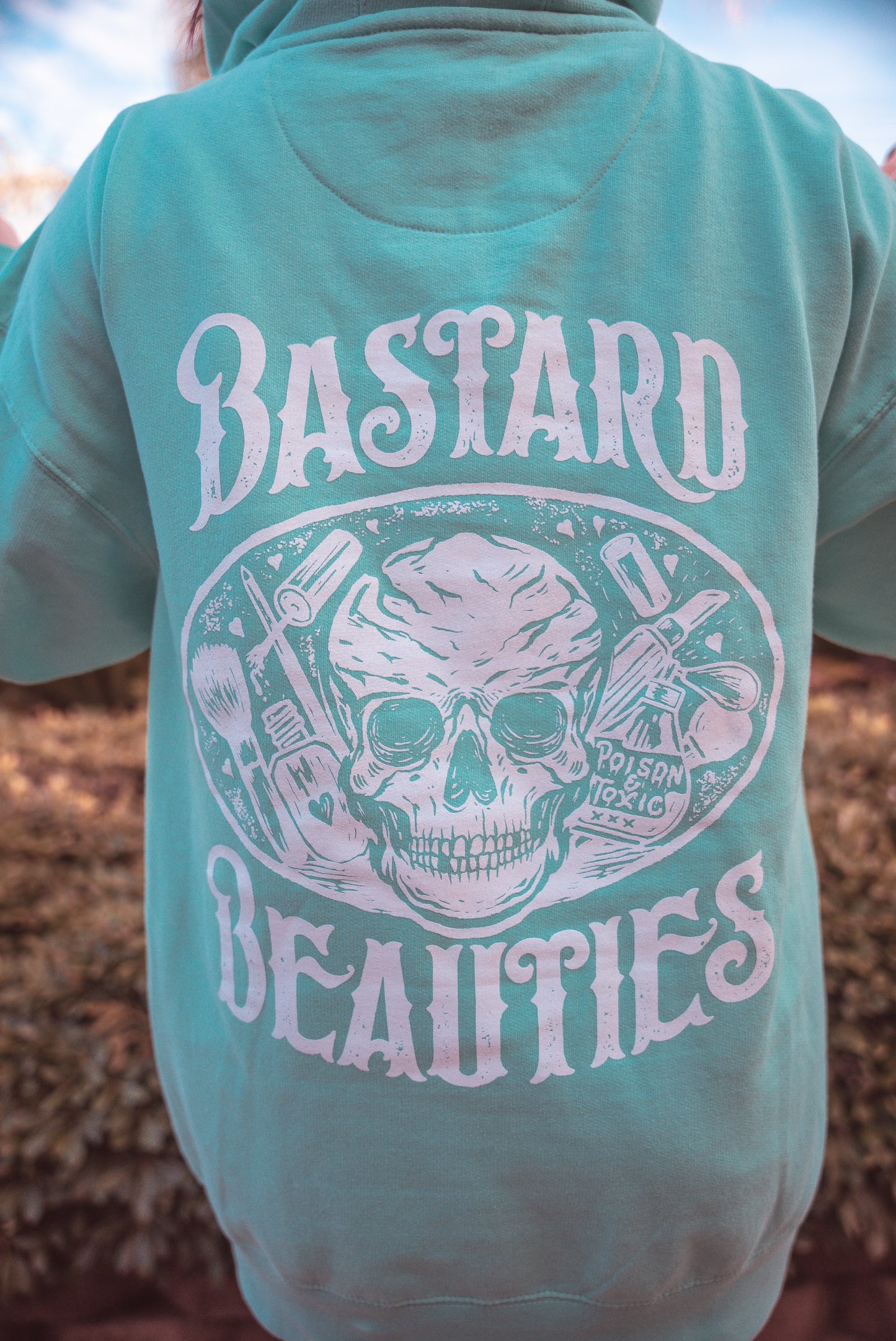 Bastard Beauties Hoodie (Teal)