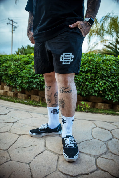 Bastard Clothing Active Shorts (Black) 18"