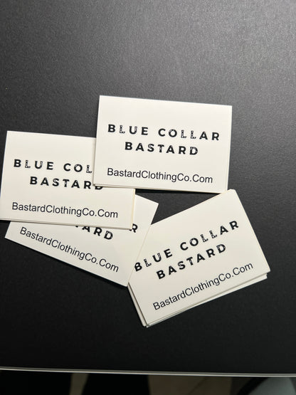 BLUE COLLAR BASTARD STICKERS