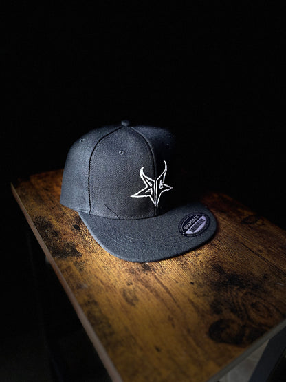 Bastard Flat Bill SnapBack (Black)